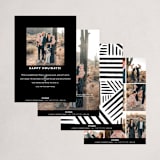 "All is Bright" - Holiday Cards in Frost by Pink House Press - Back of Card Options
