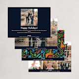 "Holiday Forest Photo" - Holiday Cards in Nuit by Menci Zaga - Back of Card Options
