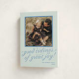 "cotillion" - Holiday Cards in Mint by Megan Davis - Folded Card