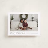 "moderne noël" - Holiday Cards in Pine Needle by Benita Crandall - Front