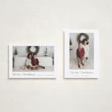 "moderne noël" - Holiday Cards in Pine Needle by Benita Crandall - Photo Orientation Options