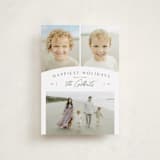 "Modern Trio" - Holiday Cards in Pine by Michelle Taylor - Front