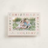 "Sugar Cookie" - Holiday Cards in Vanilla by Jennifer Wick - Front