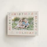 "Sugar Cookie" - Holiday Cards in Vanilla by Jennifer Wick - Folded Card