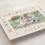 "Sugar Cookie" - Holiday Cards in Vanilla by Jennifer Wick - Detail