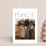 "He'll be our peace" - Holiday Cards in Ink by Ana de Sousa - Front