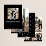 "He'll be our peace" - Holiday Cards in Ink by Ana de Sousa - Back of Card Options