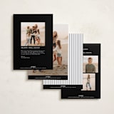 "ladotyri" - Holiday Cards in Ink by chocomocacino - Back of Card Options