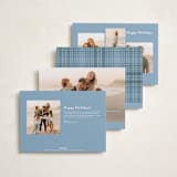 "Homestead" - Holiday Cards in Frost by Kristie Kern - Back of Card Options