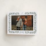"Homestead" - Holiday Cards in Frost by Kristie Kern - Folded Card