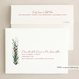 "Draped Garland" - Holiday Cards in Snow by Kaydi Bishop - FREE Recipient Addressing