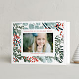 "Vintage Winterberry" - Holiday Cards in Gumdrop by Angel Walker - Folded Card