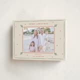 "Holly Tidings" - Holiday Cards in Holly by Sarah Rosenthal - Folded Card