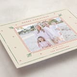 "Holly Tidings" - Holiday Cards in Holly by Sarah Rosenthal - Detail
