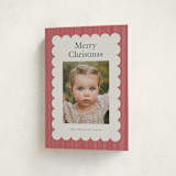 "Charm" - Holiday Cards in Cherry by Nicoletta Savod - Folded Card