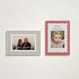 "Charm" - Holiday Cards in Cherry by Nicoletta Savod - Photo Orientation Options