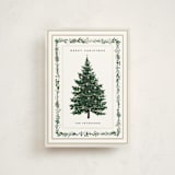 "Decorated Christmas" - Holiday Cards in Frost by Susan Moyal - Front