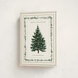 "Decorated Christmas" - Holiday Cards in Frost by Susan Moyal - Folded Card