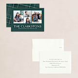 "The Family" - Holiday Cards in Spruce by Lea Delaveris - Assembled