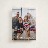 "Statement Year" - Holiday Cards in Snowball by Jessica Williams - Front
