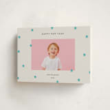 "Tiny Star Confetti" - Holiday Cards in Frost by Kercia Jane - Folded Card