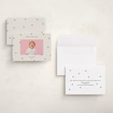 "Tiny Star Confetti" - Holiday Cards in Frost by Kercia Jane - Assembled