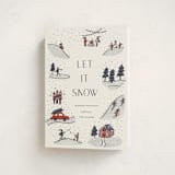 "Snowy Scenes" - Holiday Cards in Snow Day by Lauren Jinhee - Folded Card