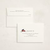 "Snowy Scenes" - Holiday Cards in Snow Day by Lauren Jinhee - FREE Recipient Addressing