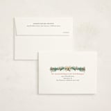 "Natural Wreath" - Holiday Cards in Vanilla by frau brandt - FREE Recipient Addressing