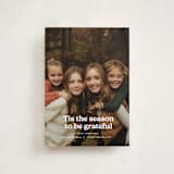 "Warmth" - Holiday Cards in Snow by Annie Clark - Front