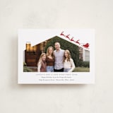 "New Stop" - Holiday Cards in Rudolph by Heather Schertzer - Front