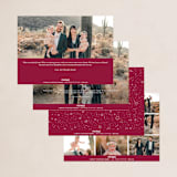 "wonder love" - Holiday Cards in Snow by Erin Deegan - Back of Card Options