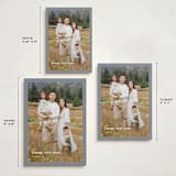 "Minimalist Border" - Holiday Cards in Slate by Stacey Meacham - Formats Available