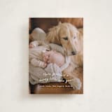 "very merry little Christmas" - Holiday Cards in Snowfall by Leah Ragain - Front