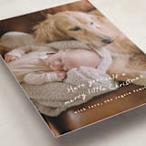 "very merry little Christmas" - Holiday Cards in Snowfall by Leah Ragain - Detail