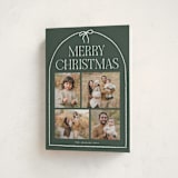 "frame bow" - Holiday Cards in Forest by Vivian Yiwing - Folded Card