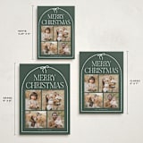 "frame bow" - Holiday Cards in Forest by Vivian Yiwing - Formats Available