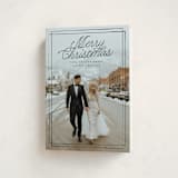 "A Classic Christmas" - Holiday Cards in Ink by Anna Elder - Folded Card