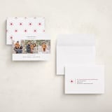 "modern minimalist" - Holiday Cards in Crisp Snow by Kate Ross - Assembled