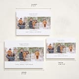 "modern minimalist" - Holiday Cards in Crisp Snow by Kate Ross - Formats Available