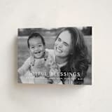 "Brightest Blessings" - Holiday Cards in Snow by Kristie Kern - Folded Card