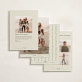 "Bethlehem Crest" - Holiday Cards in Candle Light by Bayberry Kate - Back of Card Options
