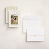 "Bethlehem Crest" - Holiday Cards in Candle Light by Bayberry Kate - Assembled