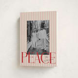 "pace" - Holiday Cards in Blush by Vera Lim - Folded Card