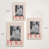 "pace" - Holiday Cards in Blush by Vera Lim - Formats Available
