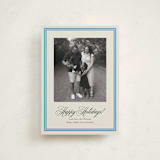 "Bari" - Holiday Cards in Pond by Megan Davis - Front