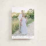 "Glamour" - Holiday Cards in Snow by Nicoletta Savod - Front