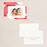 "Pepperminted" - Holiday Cards in Cherry Cordial by Julie Murray - Assembled