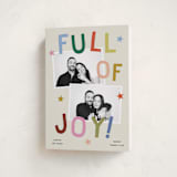 "Full of Joy (& Cheer)" - Holiday Cards in Jubilant by Kercia Jane - Folded Card