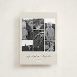 "Merry Modern" - Holiday Cards in Eggnog by Angela Thompson - Front